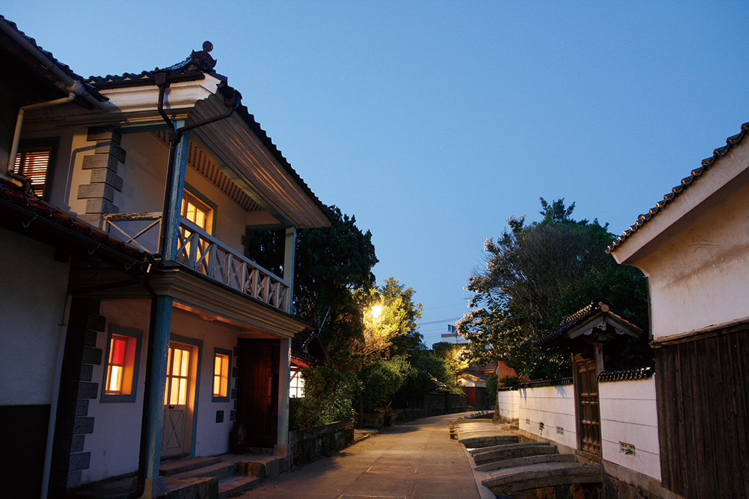 天領江津本町甍街道