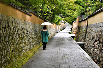 【作品名】｢静寂」　撮影者：齋藤 暁 様 夢街道ルネサンス認定地区名：城下町長府夢街道（山口県下関市長府）