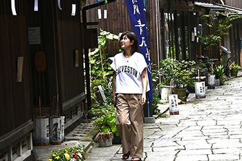 【作品名】美保関　風鈴街道　撮影者：藤原 博文 様 夢街道ルネサンス認定地区名：青石畳通り（島根県松江市美保関町）