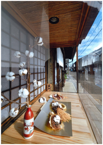 【作品名】木綿飾り 撮影者：藤原 和彦 様 夢街道ルネサンス認定地区名：木綿街道（島根県出雲市平田町）