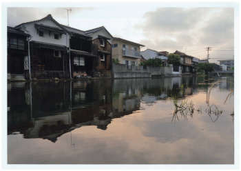 【作品名】町並み今昔 撮影者：吉持 秀寿 様 夢街道ルネサンス認定地区名：境往来（鳥取県米子市灘町）