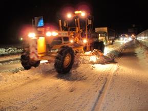 除雪グレーダ