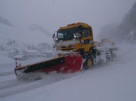 除雪トラック