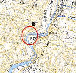 相見が淵地図