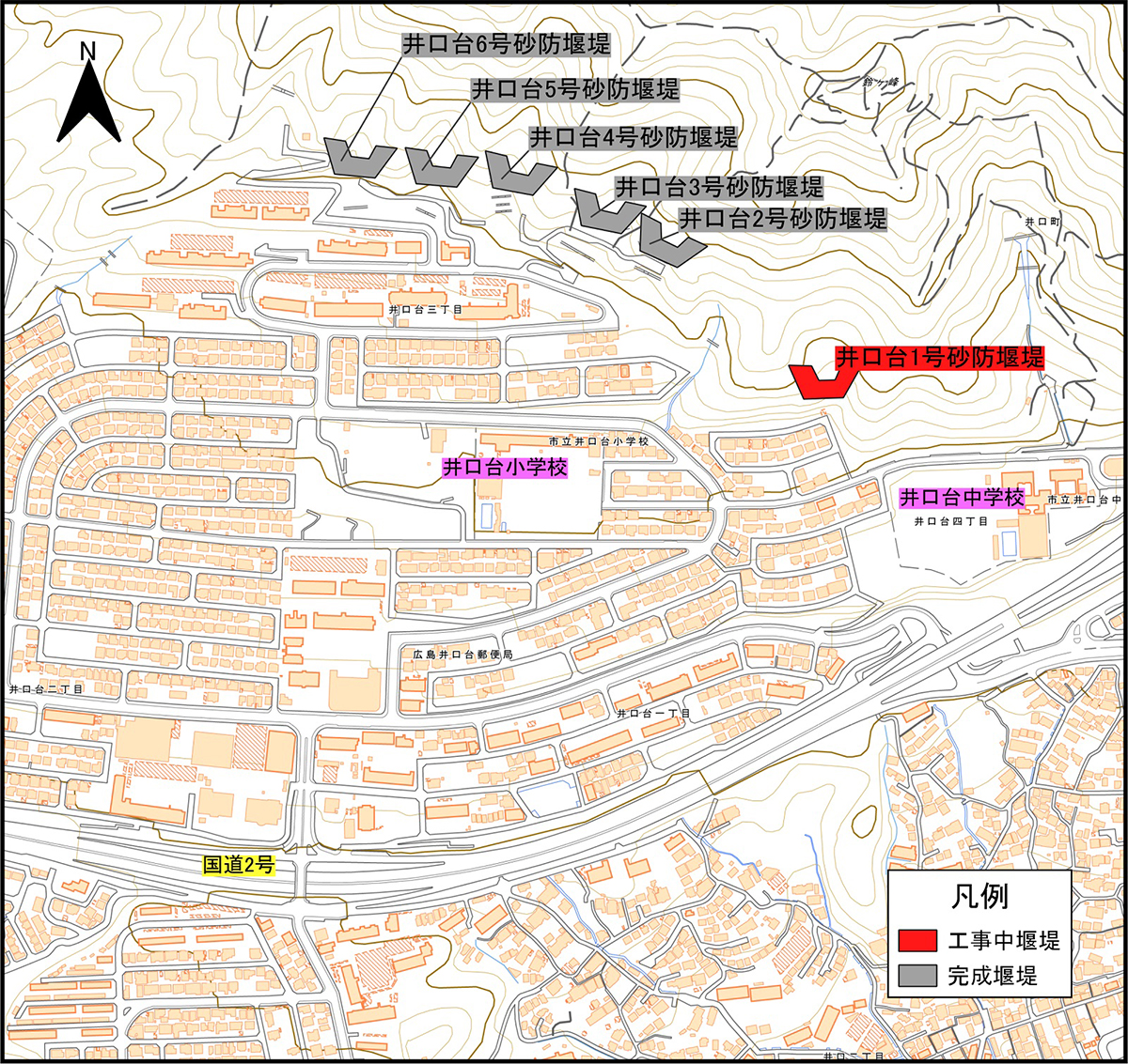 地区別位置図