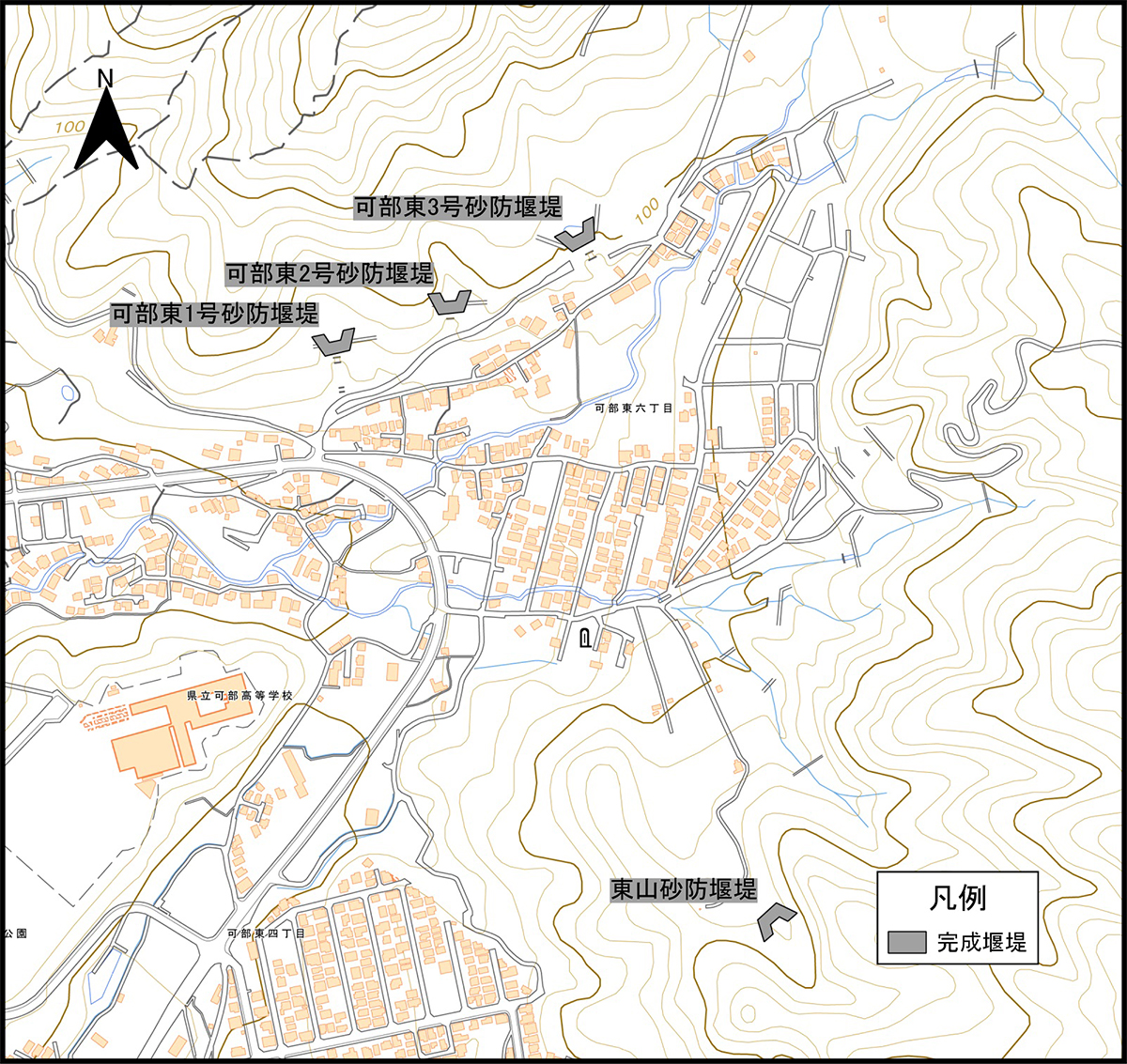 地区別位置図