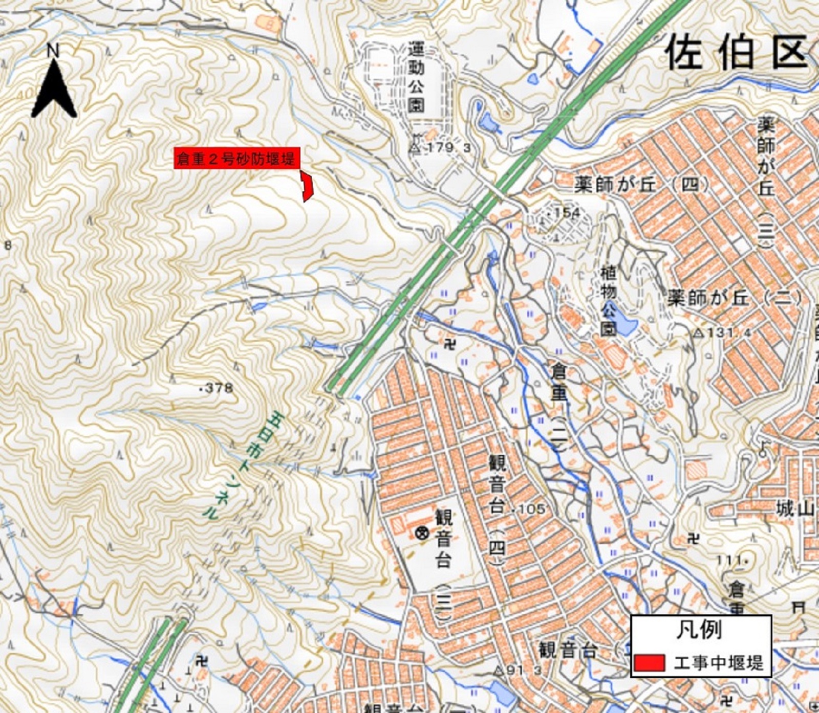 地区別位置図