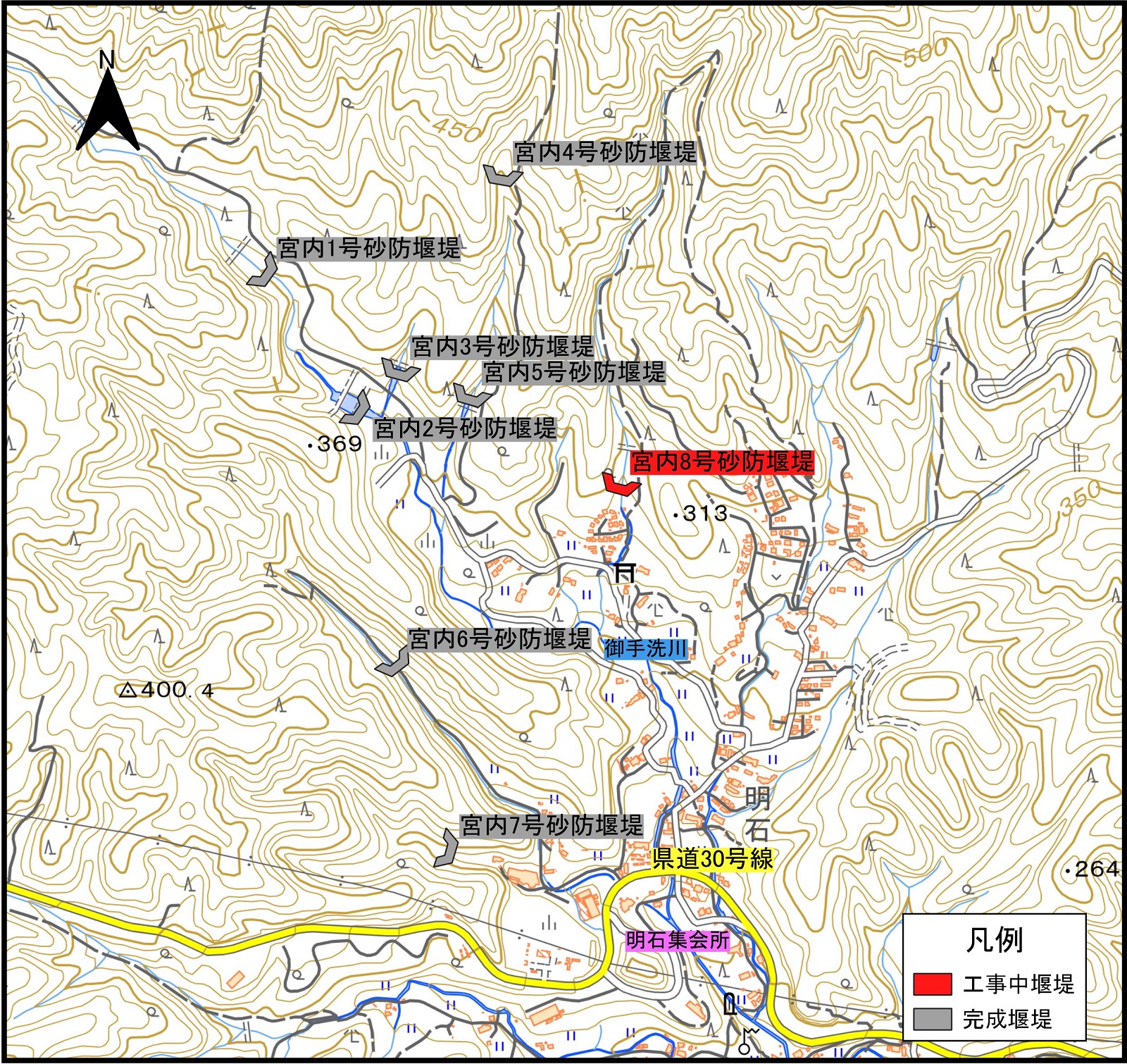 地区別位置図