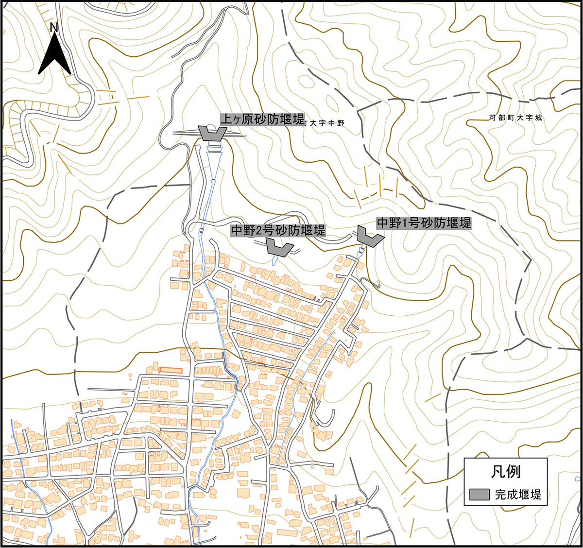 地区別位置図
