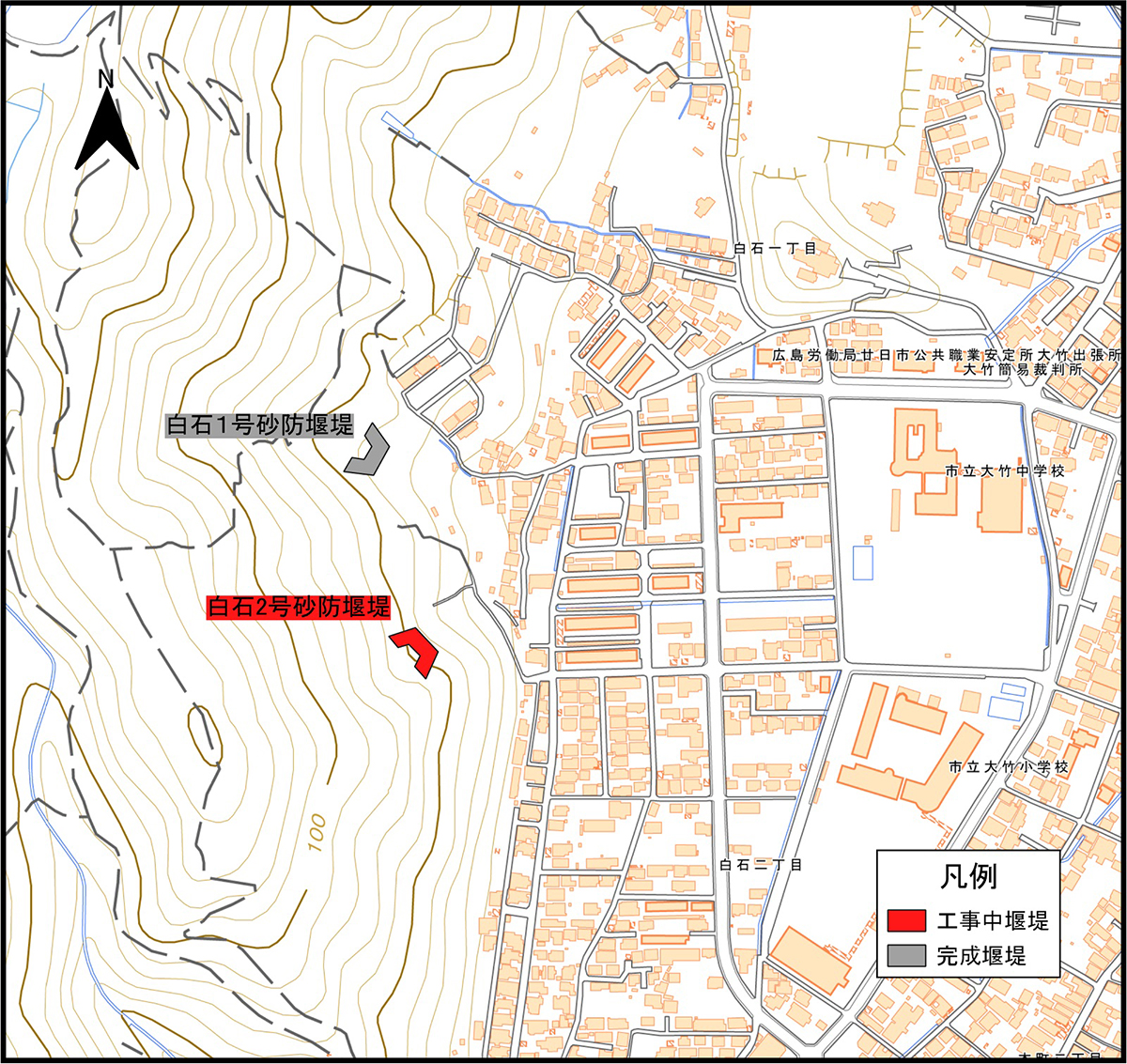 地区別位置図