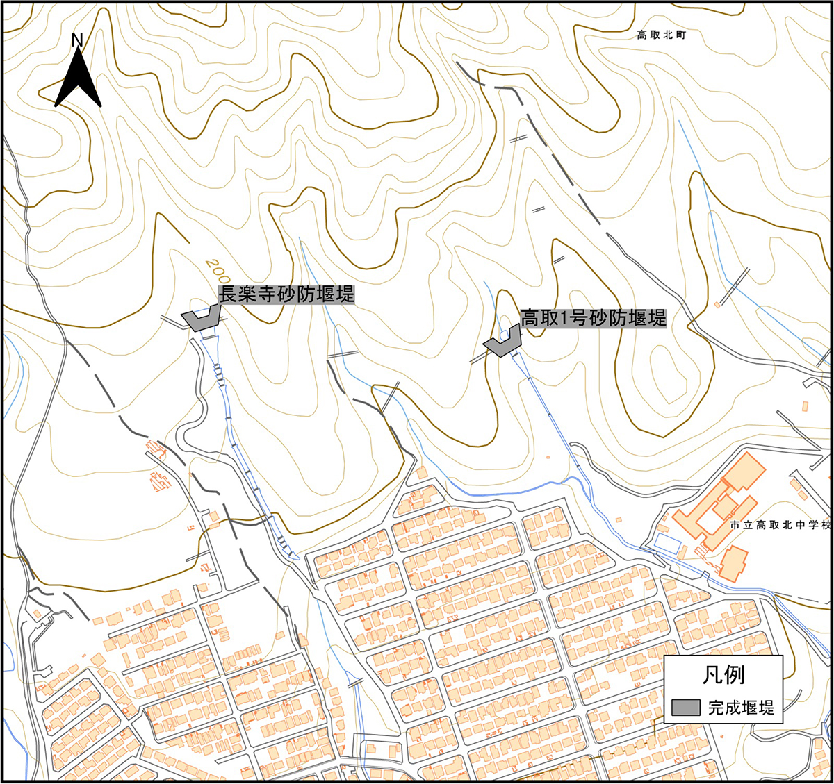地区別位置図
