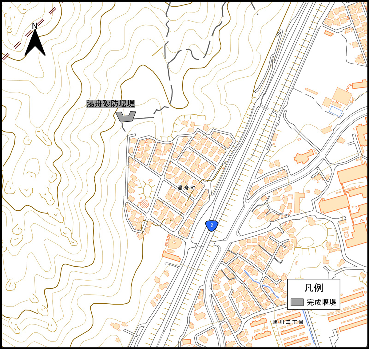 地区別位置図
