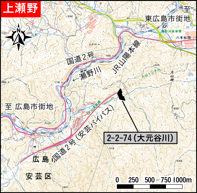 上瀬野地区