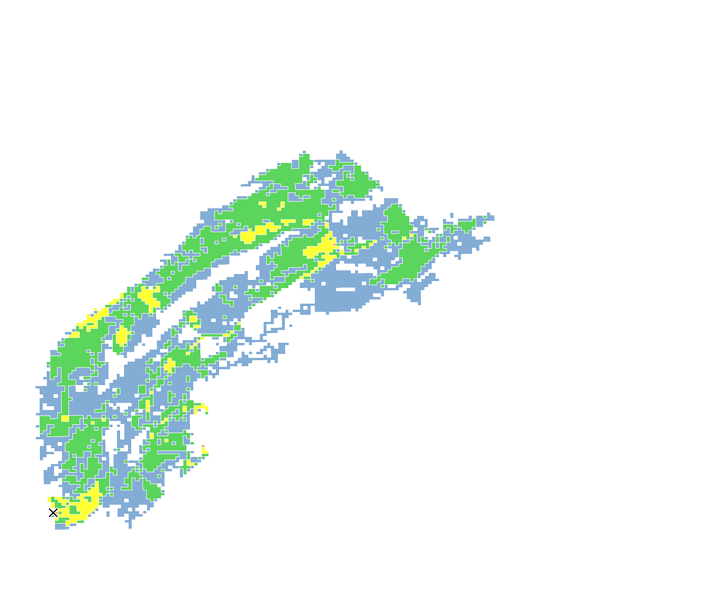 8時間目氾濫区域図