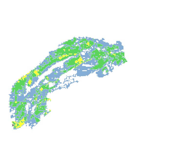 10時間目氾濫区域図