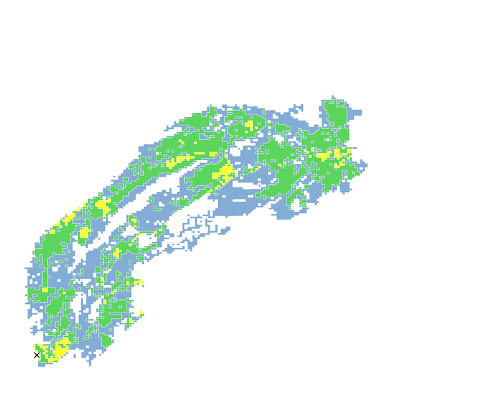 11時間目氾濫区域図