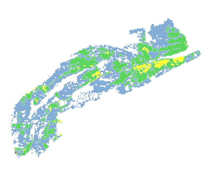 17時間目氾濫区域図