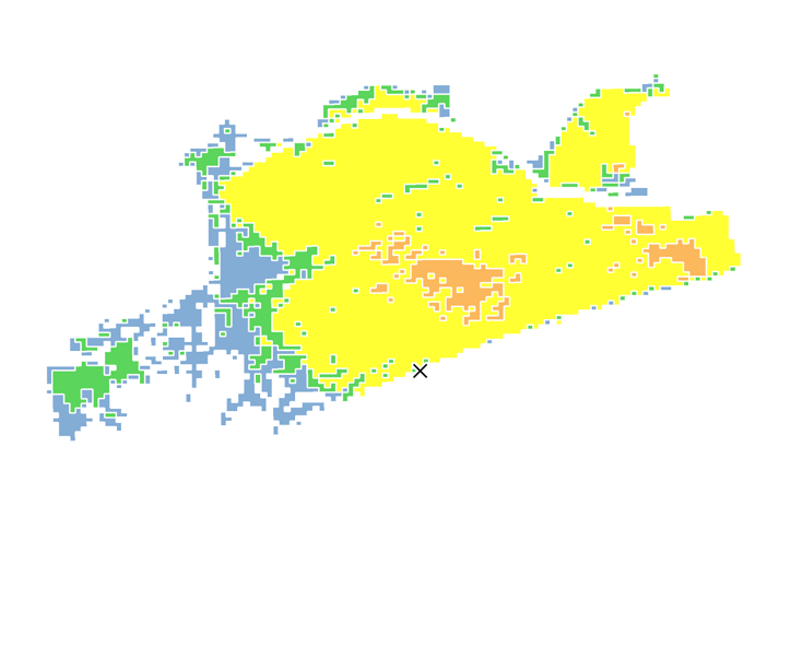 27時間目氾濫区域図