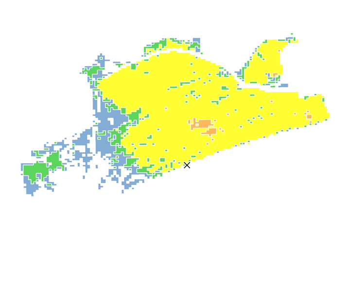 29時間目氾濫区域図