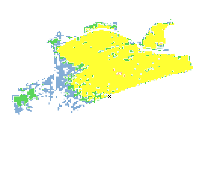 31時間目氾濫区域図