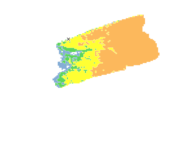 9時間目氾濫区域図