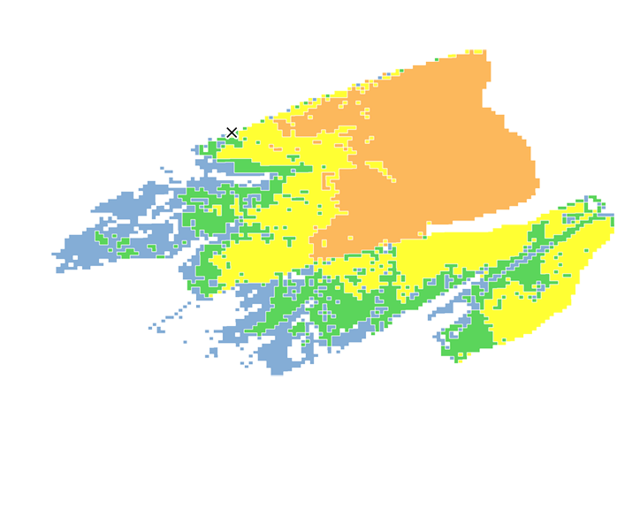 28時間目氾濫区域図