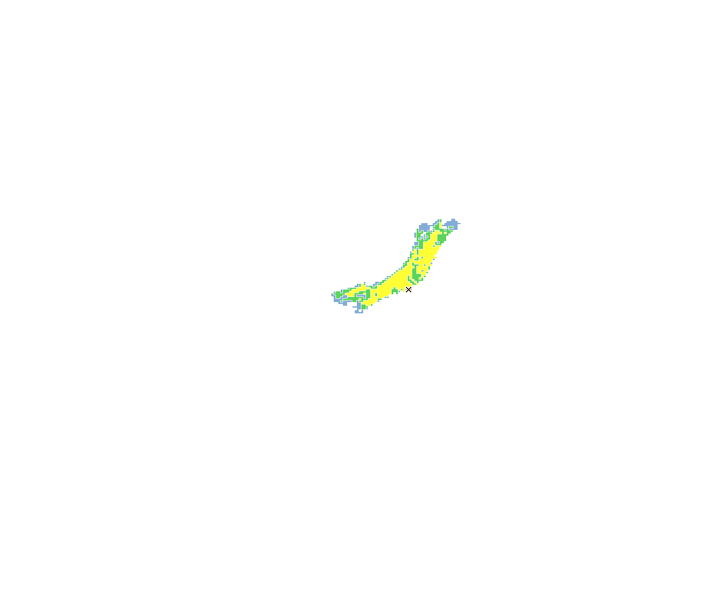 1時間目氾濫区域図