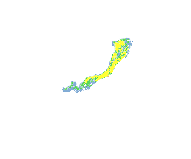 3時間目氾濫区域図