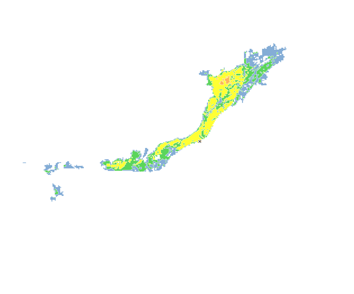 5時間目氾濫区域図