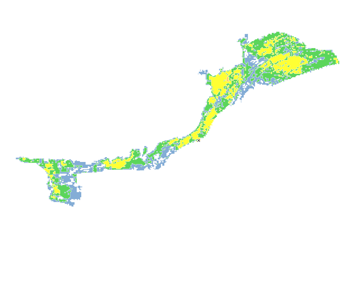 11時間目氾濫区域図