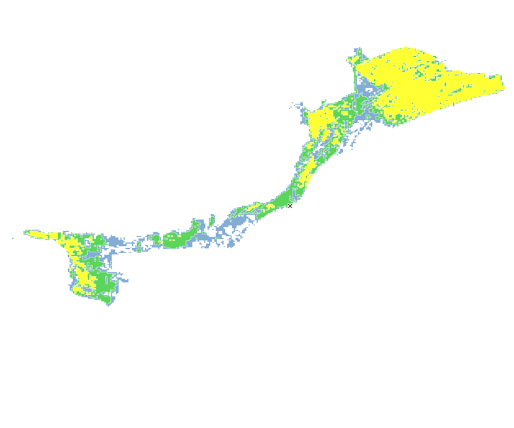 19時間目氾濫区域図