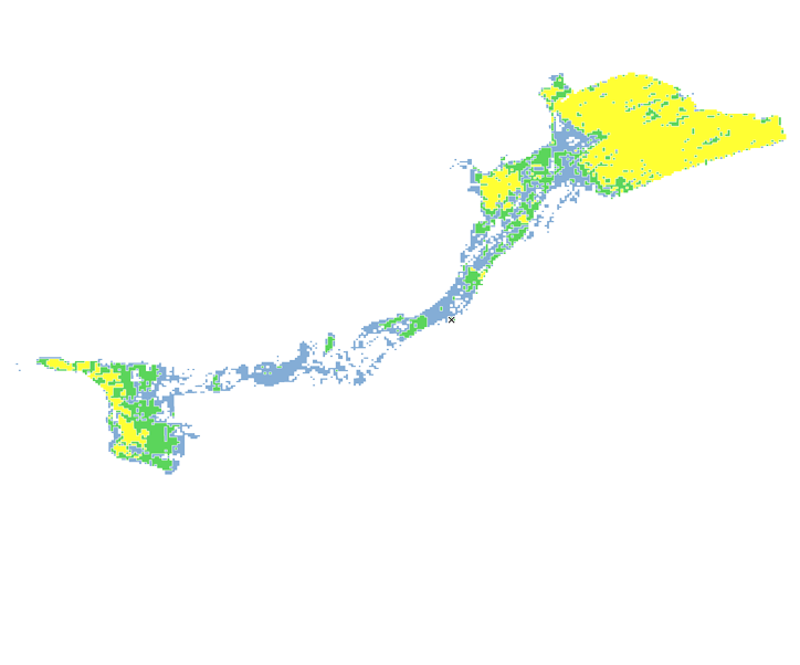 23時間目氾濫区域図