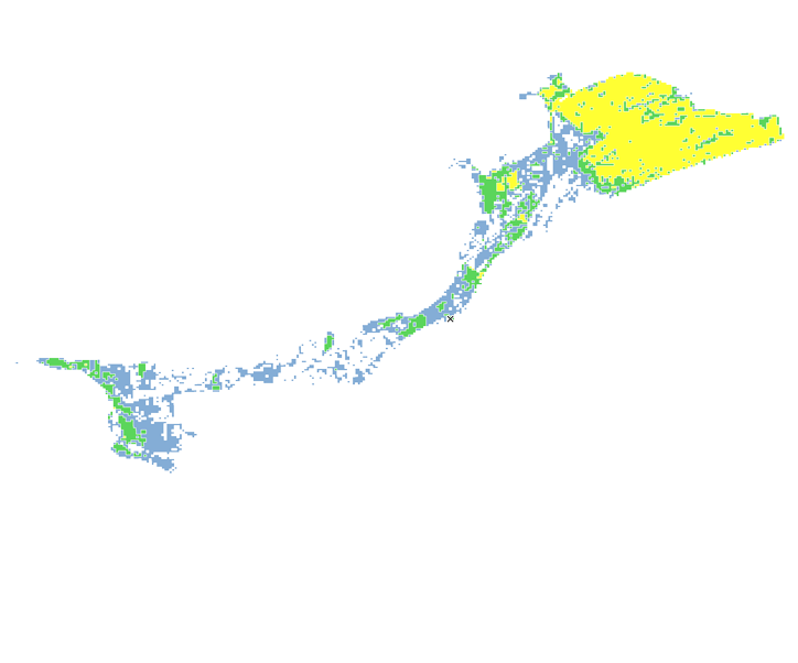 30時間目氾濫区域図