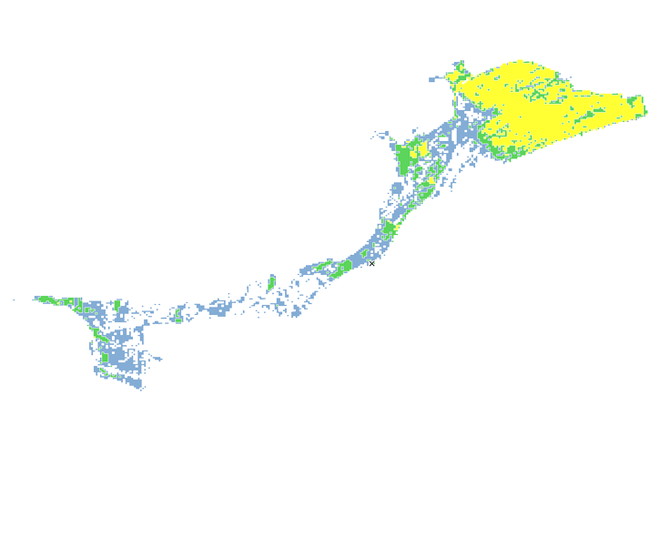 32時間目氾濫区域図