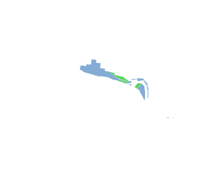 18時間目氾濫区域図