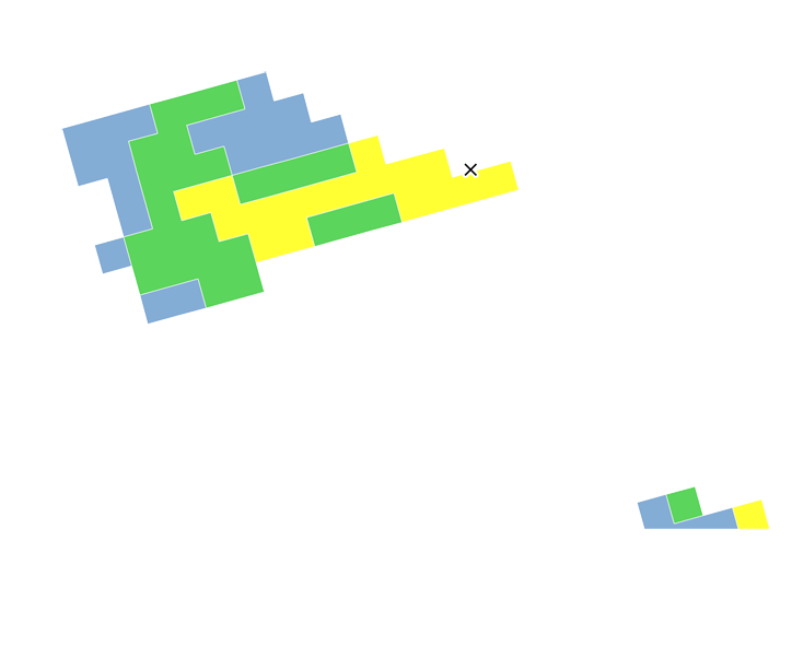 7時間目氾濫区域図