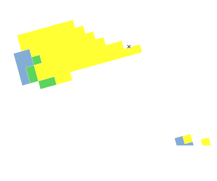 16時間目氾濫区域図