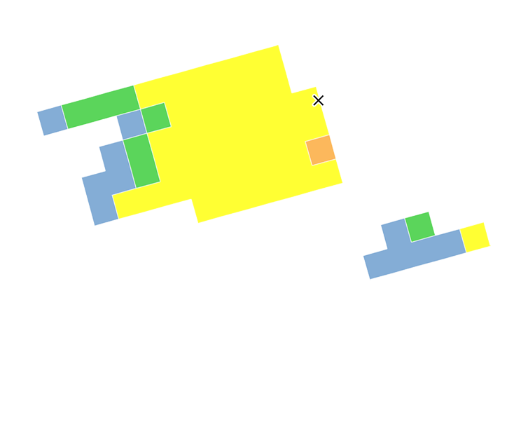 6時間目氾濫区域図