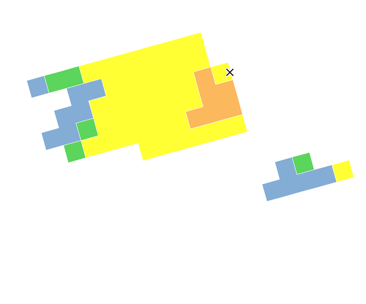 7時間目氾濫区域図