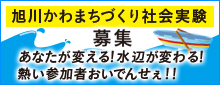 旭川かわまちづくり社会実験