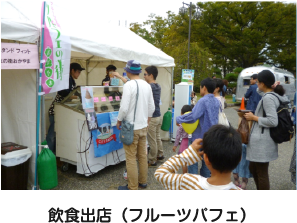 飲食出店（フルーツパフェ）