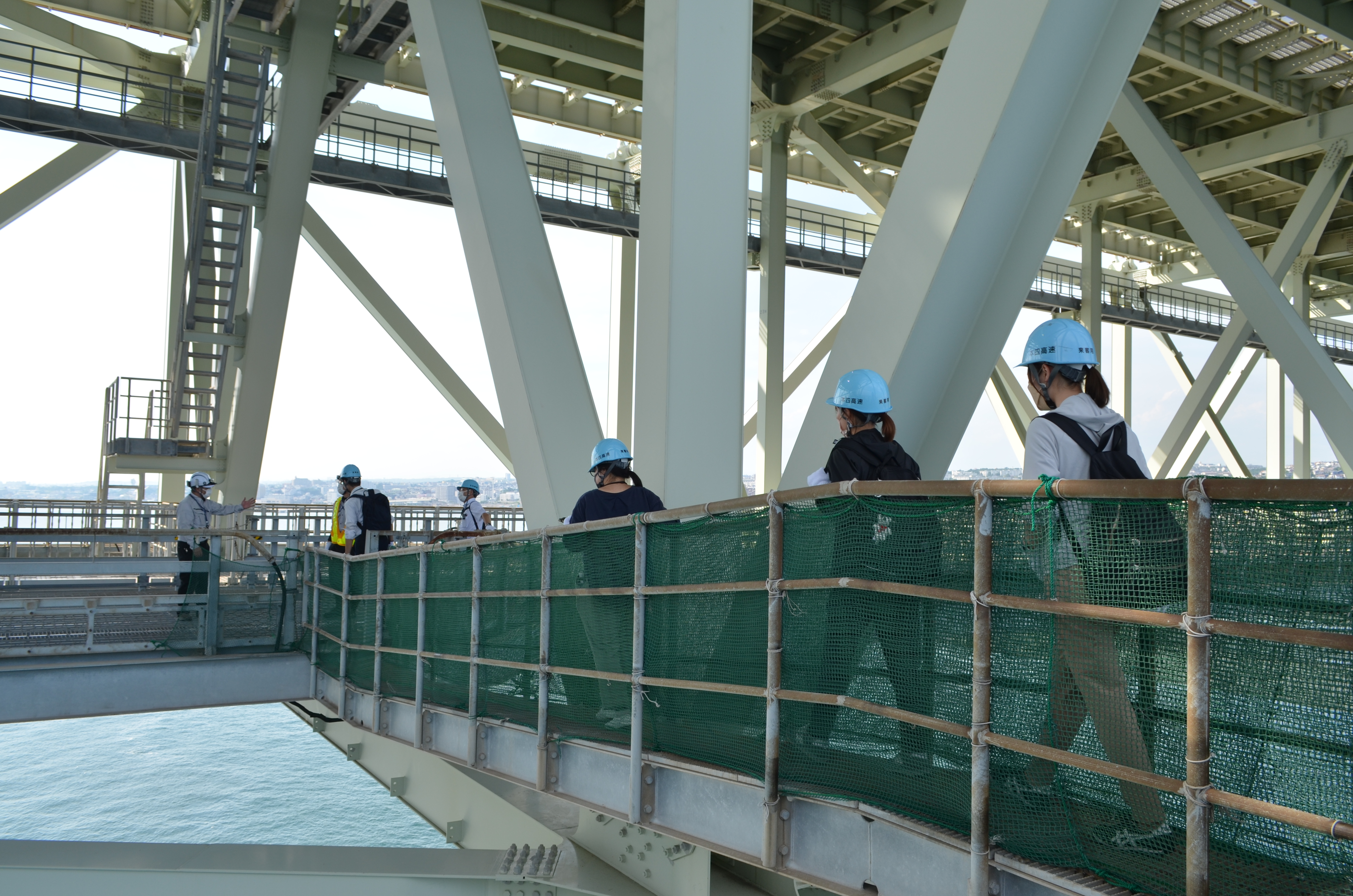 世界的長大橋（吊り橋） ～明石海峡大橋 現場見学～
