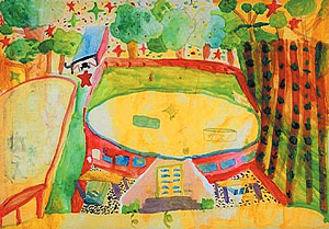 「森と湖のある風景画コンクール」作品募集