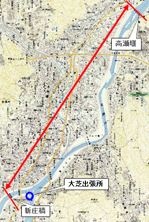 (2)大芝出張所管内図