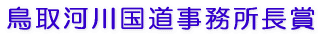 中国地方整備局長賞
