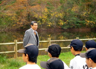 郡家西少年野球クラブ監督より挨拶