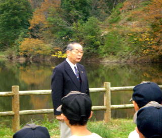和田郡家町長より挨拶