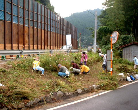 10月2日の美化清掃活動状況