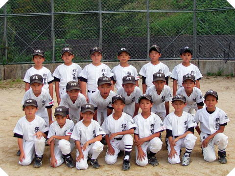 郡家西少年野球クラブの皆さん(2)