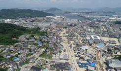 土砂災害広島県安芸郡坂町（総頭川）